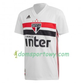 Koszulka FC São Paulo Domowe Koszulki Piłkarskie 2019-2020 Krótki Rękaw